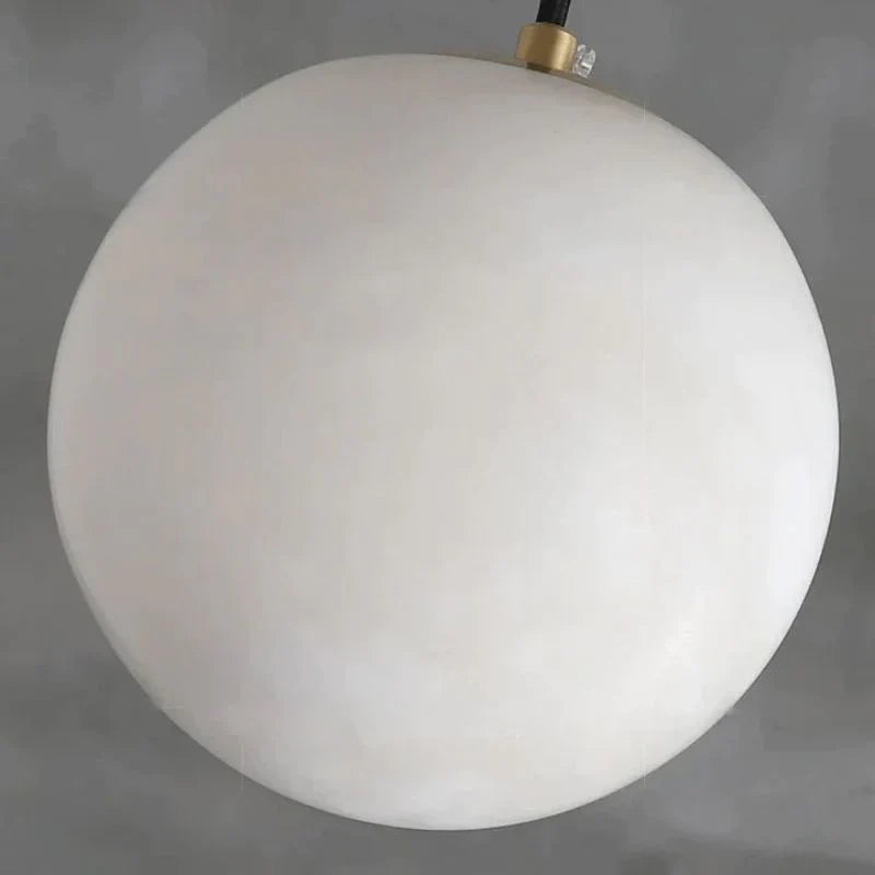 Theseus Alabaster Ball Pendant Light - view 8