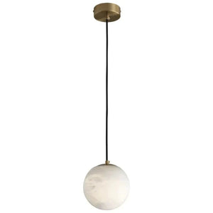 Theseus Alabaster Ball Pendant Light - view 6