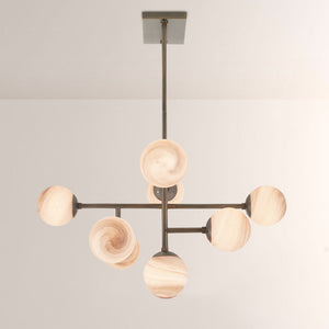 Harris Linear Glass Chandelier - view 10