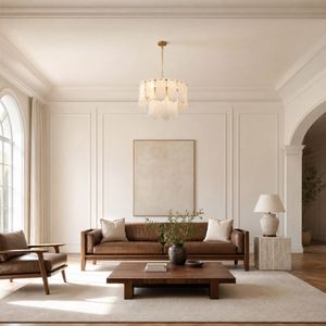 Hollis Modern Alabaster Round Pendant Light, chandelier - view 7