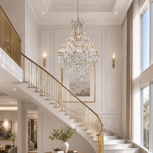 49.2" 44-Light Maria Theresa Crystal Chandelier - Gold - view 4