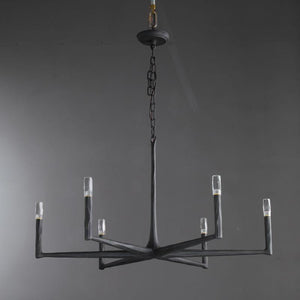 Thalen Series Forged Chandelier, solid brass - view 2