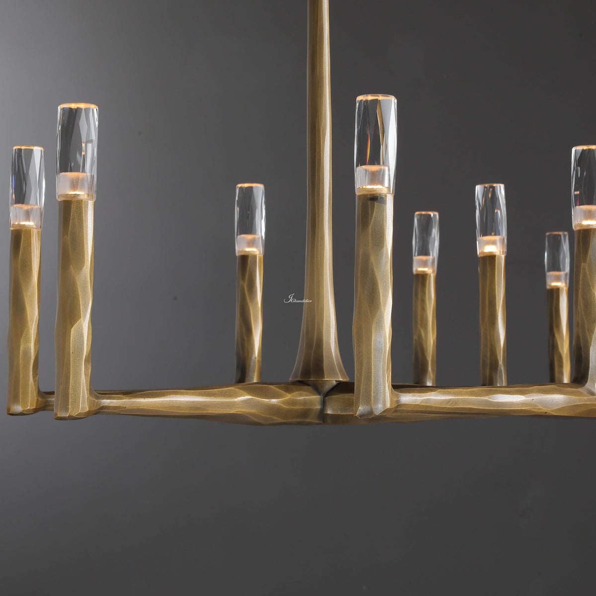 Thalen Series Forged Chandelier, solid brass - view 11