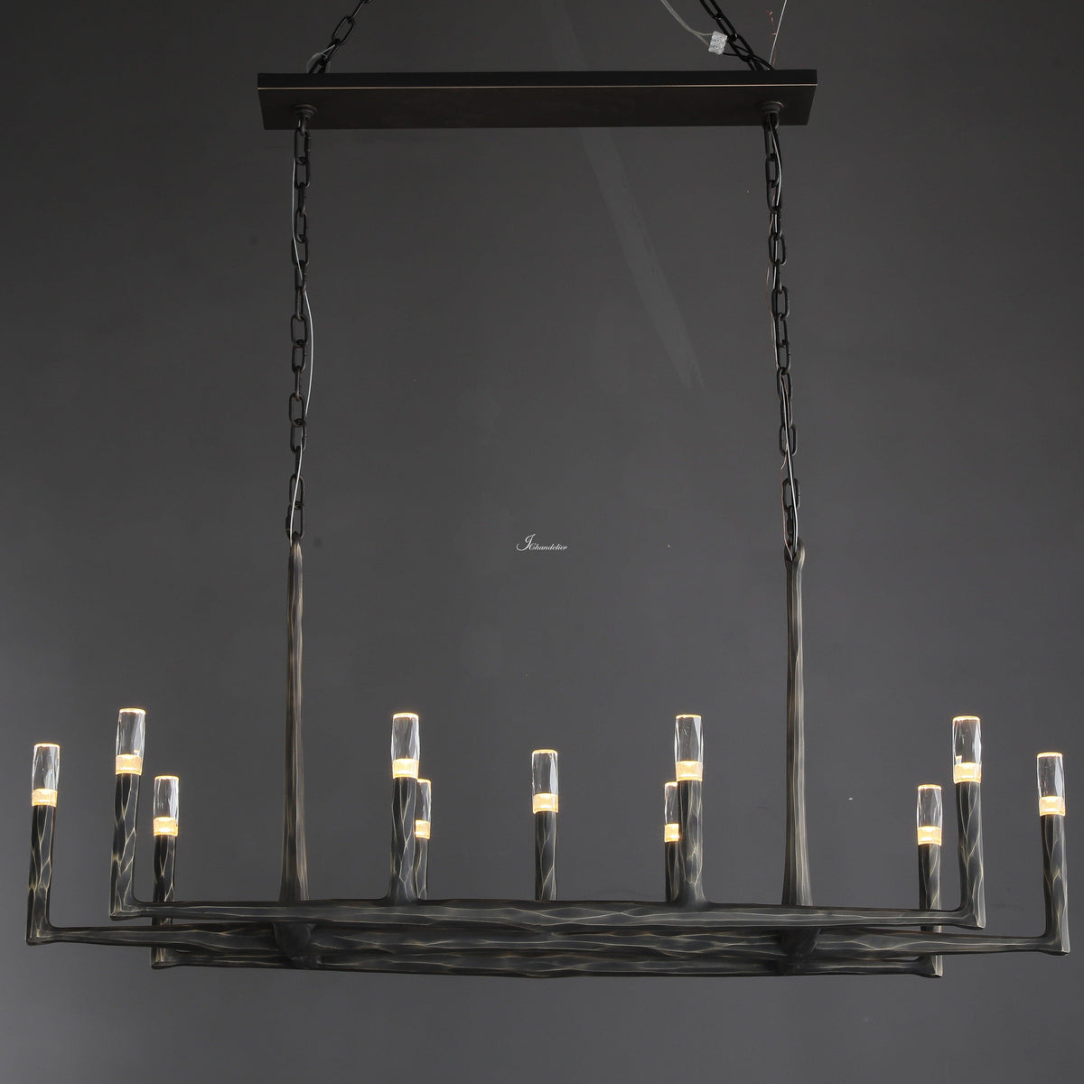 Thalen Series Forged Chandelier, solid brass - view 8
