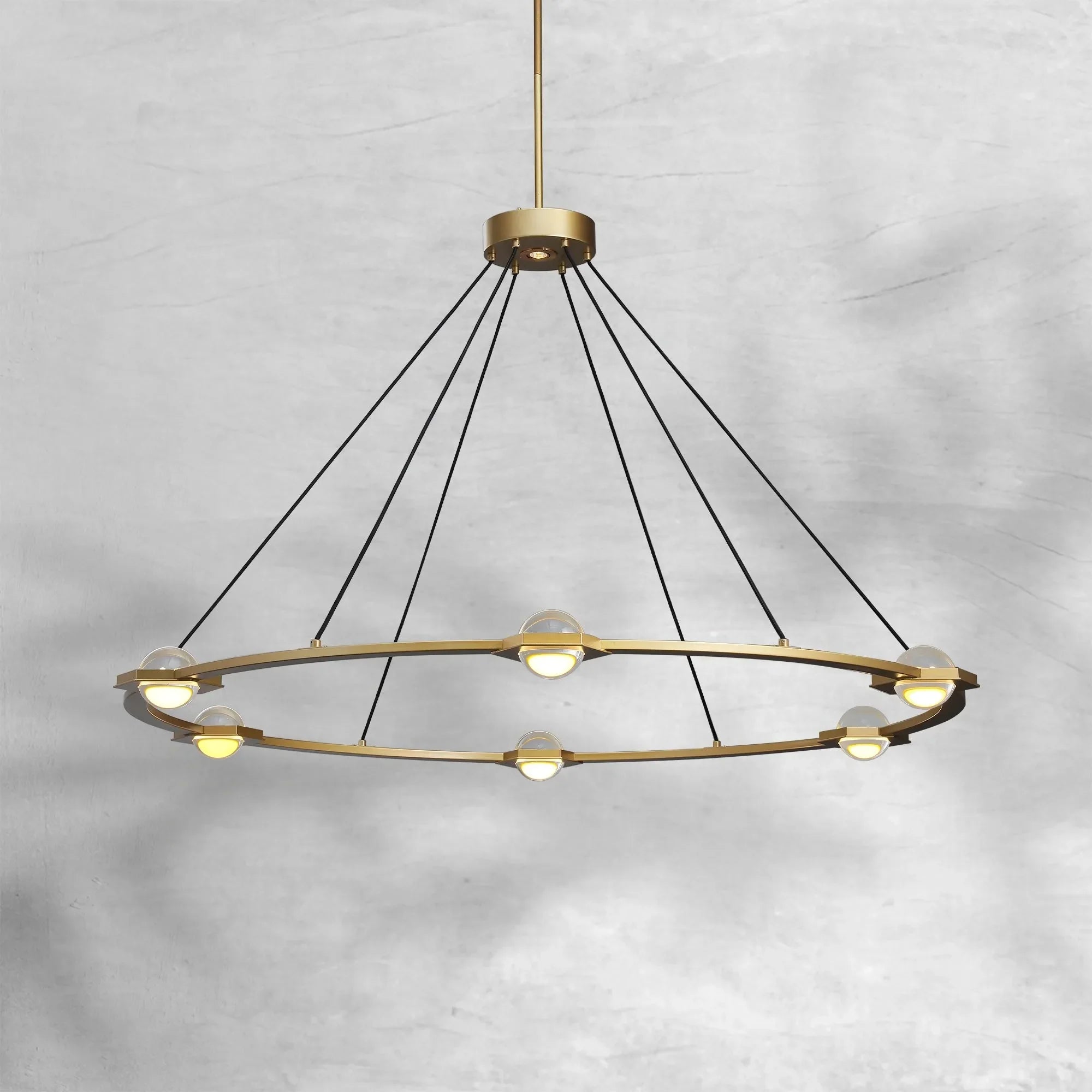 Eldric Round Chandelier 36", 48", 60"