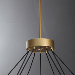 Eclatamt Two-Tier Round Chandelier 48" 60"