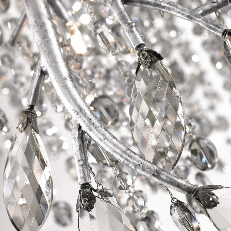 New Luxury Branch Crystal Pendant Chandelier Designer Creative Art Dining Room/Living Room Light Fixture - view 23