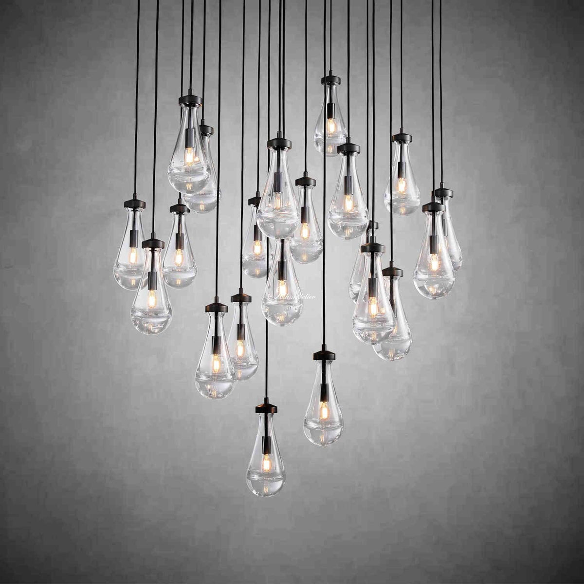 Raindrops Round Chandelier - view 10