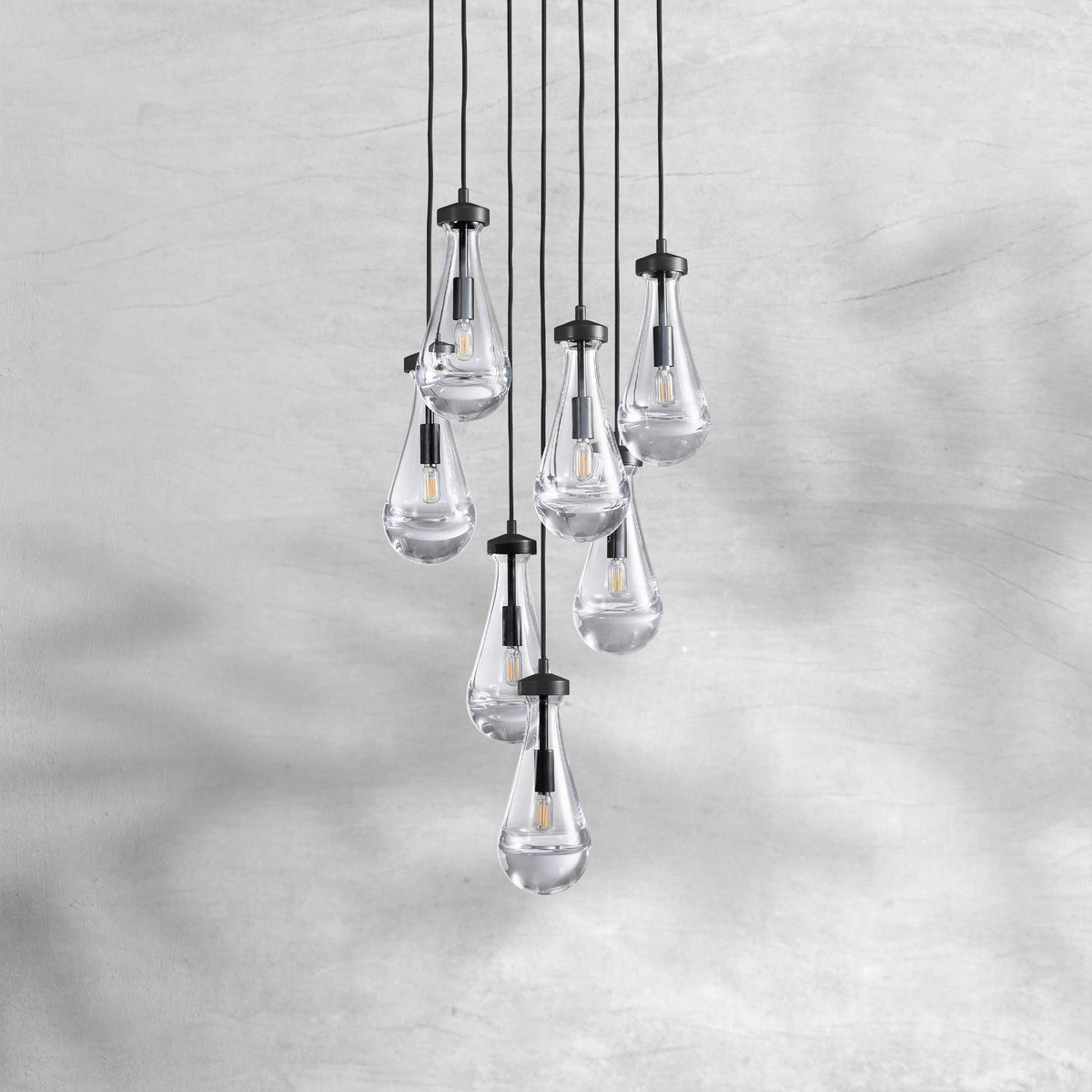Raindrop Round Chandelier 18" - view 4