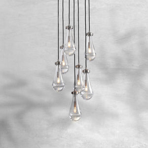 Raindrop Round Chandelier 18" - view 5