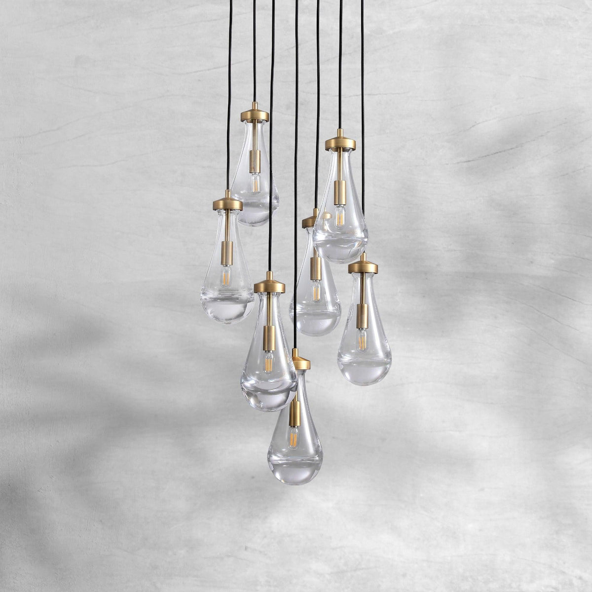 Raindrop Round Chandelier 18" - view 2