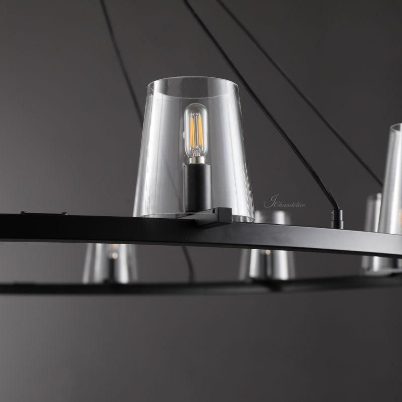 Prism Glass Round Chandelier 36"48"60" - view 17