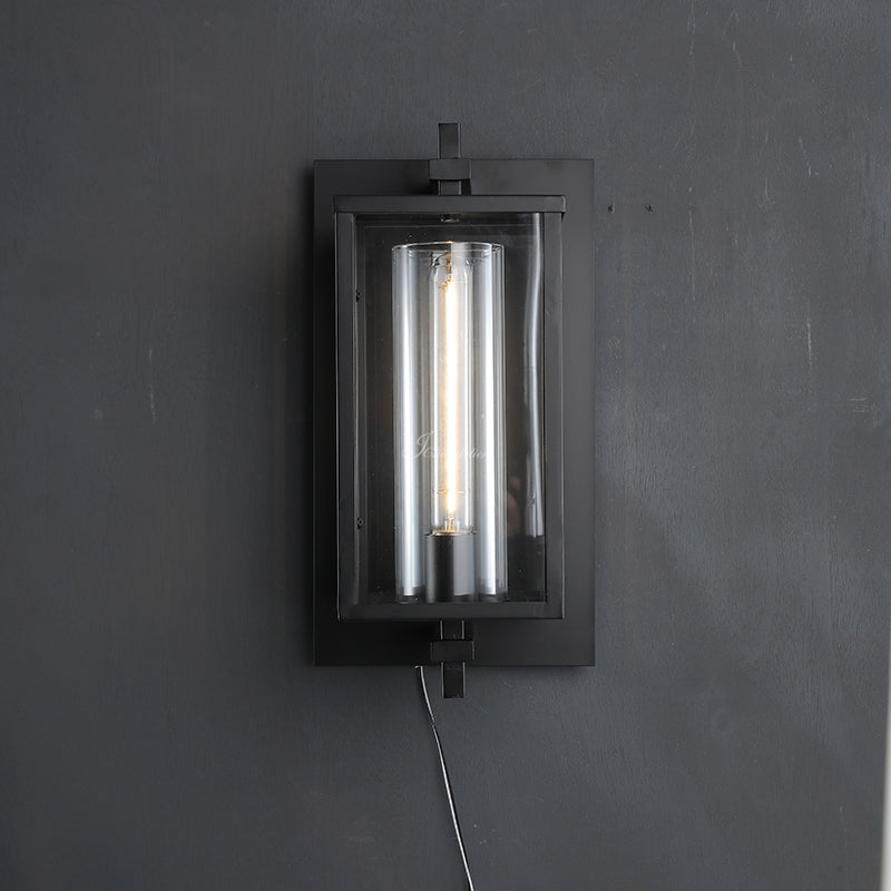 Deapx Modern Square Outdoor Wall Sconce 23″ - view 2