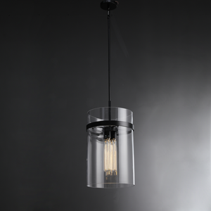 Ravion Modern Blown Glass Pendant Light 8", 10", 12", solid brass chandelier - view 10