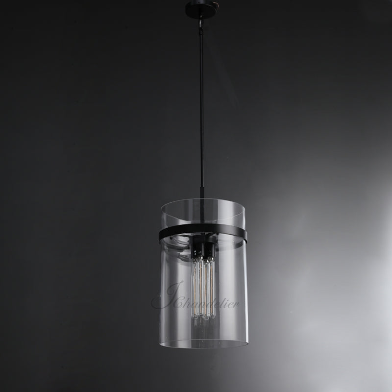 Ravion Modern Blown Glass Pendant Light 8", 10", 12", solid brass chandelier - view 12