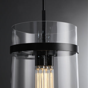 Ravion Modern Blown Glass Pendant Light 8", 10", 12", solid brass chandelier - view 18