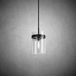 Ravion Modern Blown Glass Pendant Light 8", 10", 12", solid brass chandelier - view 5