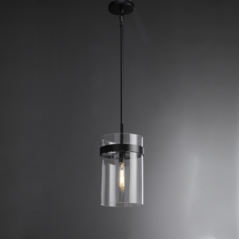 Ravion Modern Blown Glass Pendant Light 8", 10", 12", solid brass chandelier - view 14