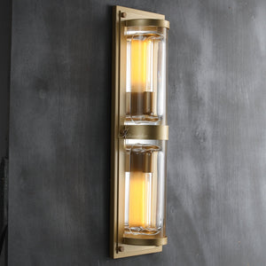 Deapx Round Linear Outdoor Wall Sconce - view 3