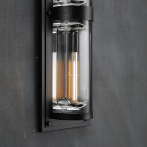 Deapx Round Linear Outdoor Wall Sconce - view 6