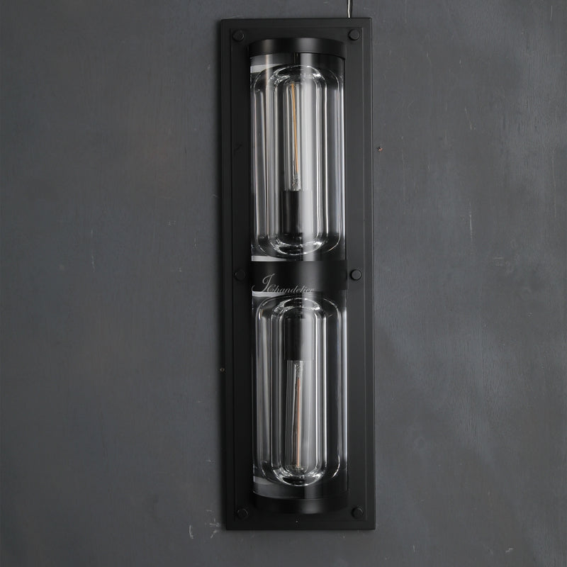 Deapx Round Linear Outdoor Wall Sconce - view 11