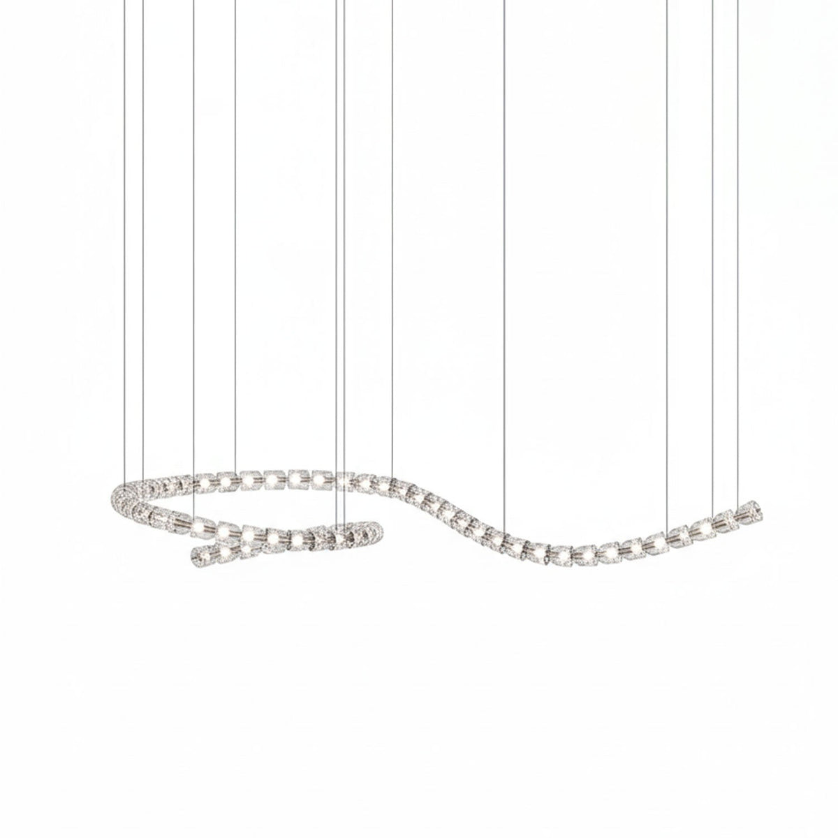 Gabriel Chrome Crystal Chandelier - view 94