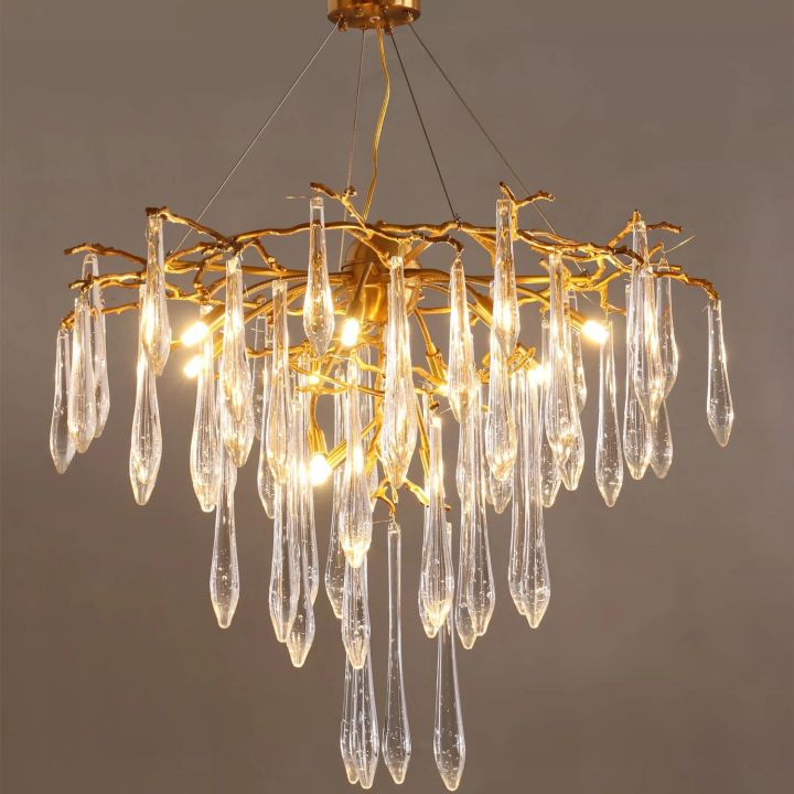 Icicle Crystal Luxury Chandelier - view 4