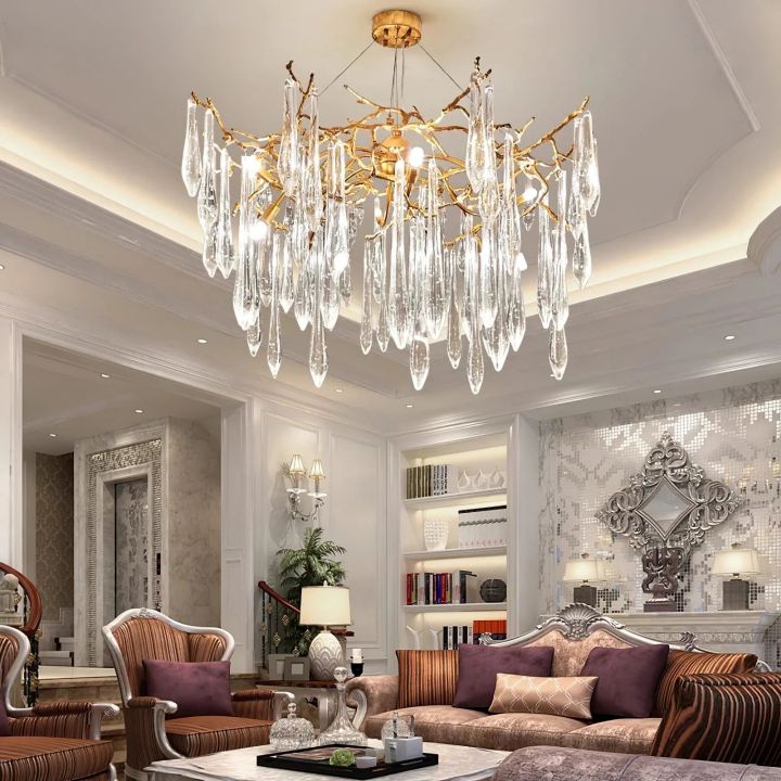 Icicle Crystal Luxury Chandelier - view 6