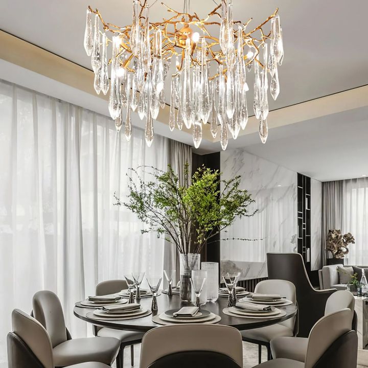 Icicle Crystal Luxury Chandelier - view 7