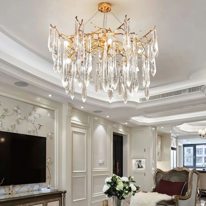 Icicle Crystal Luxury Chandelier - view 8