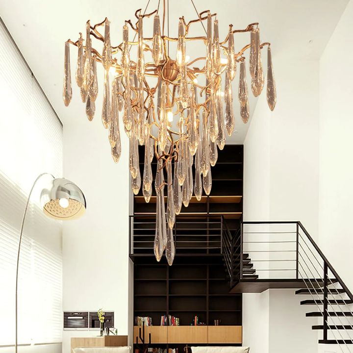 Icicle Crystal Luxury Chandelier - view 10