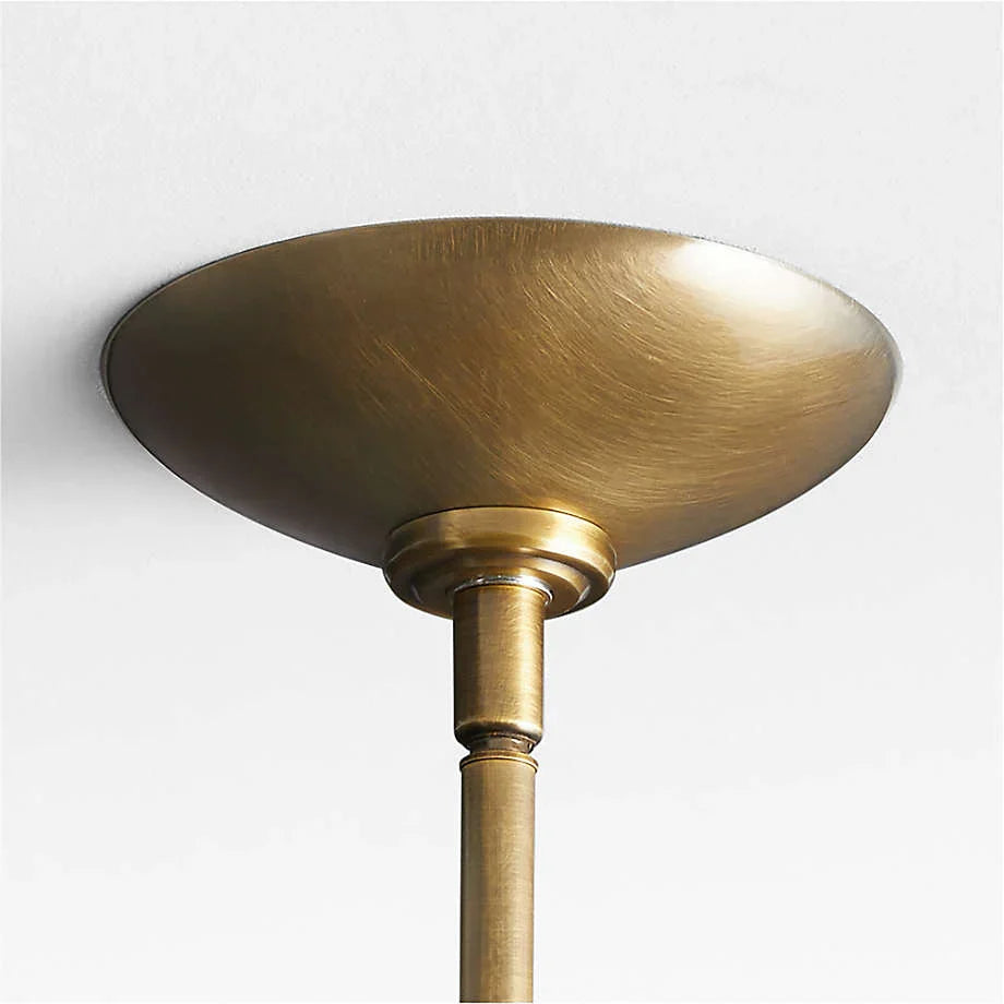 Lione Large Brass Candelabra Chandelier Light - view 7