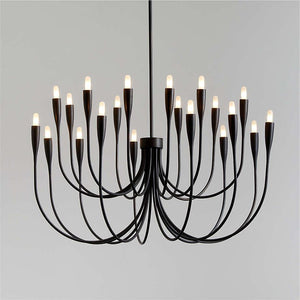 Lianora Brass Candelabra Chandelier - view 2