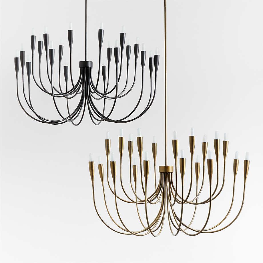 Lianora Brass Candelabra Chandelier - view 14