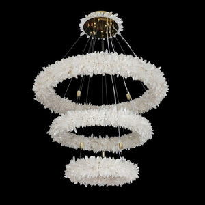 Modern Round/Oval/Linear/Square Natural Crystal Chandelier - view 17