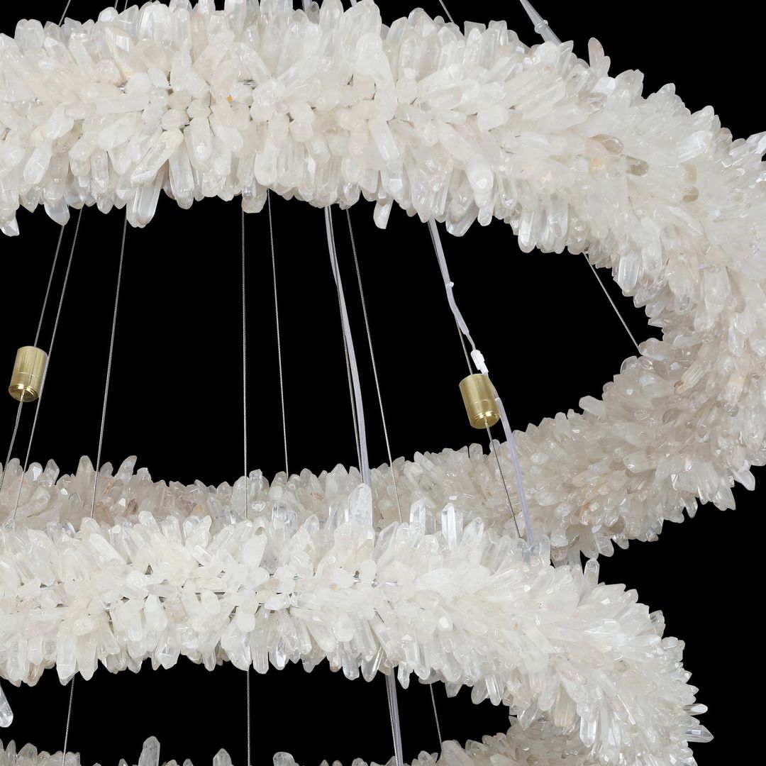 Modern Round/Oval/Linear/Square Natural Crystal Chandelier - view 18
