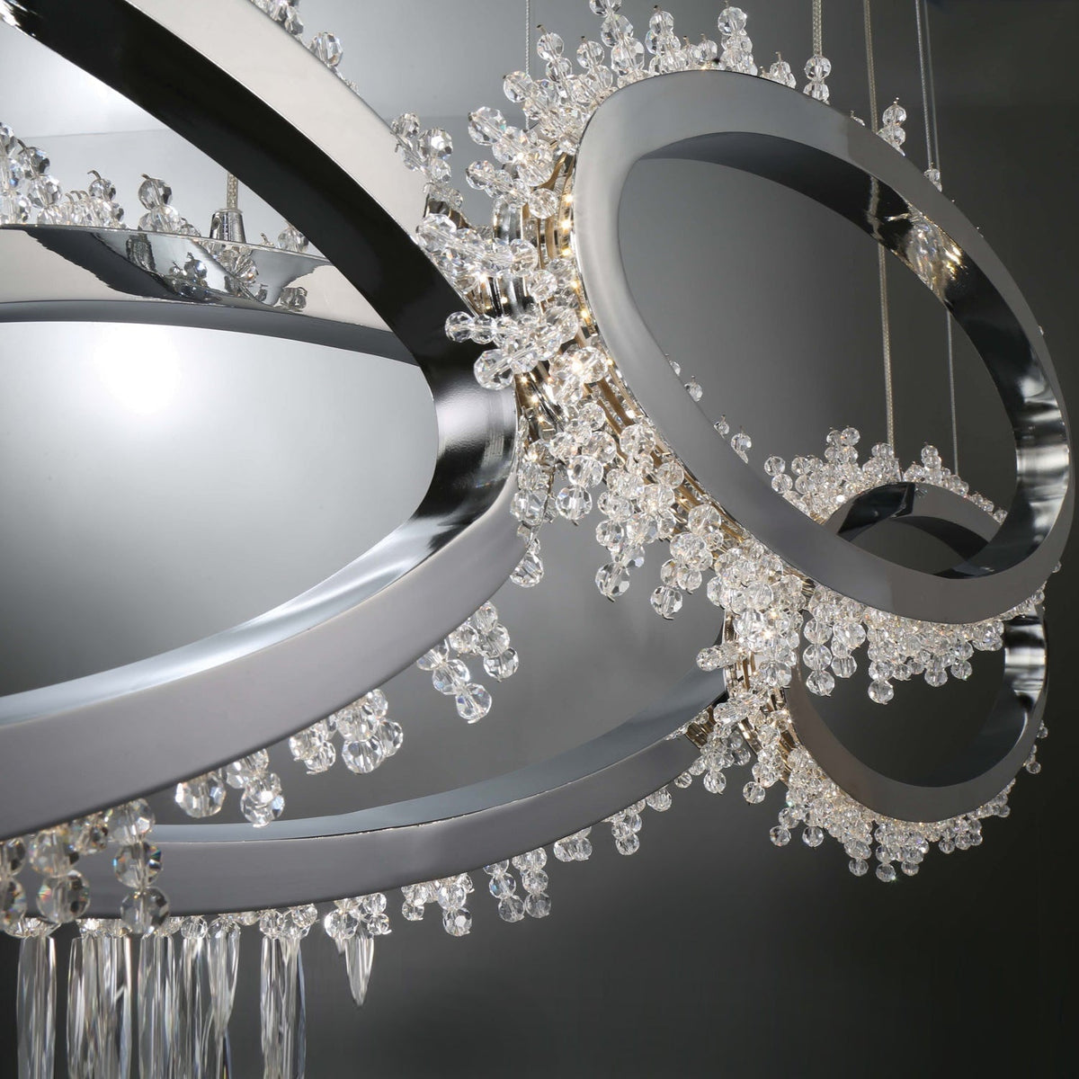 Scoppia Integrated LED Multi Drop Chandelier - view 3
