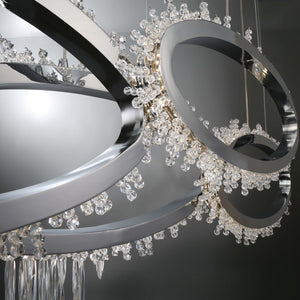 Scoppia Integrated LED Multi Drop Chandelier - view 3
