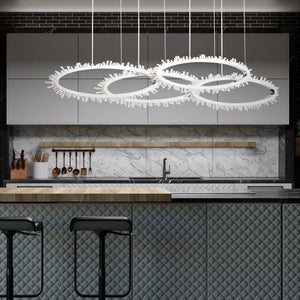 Scoppia Integrated LED Multi Drop Chandelier - view 4