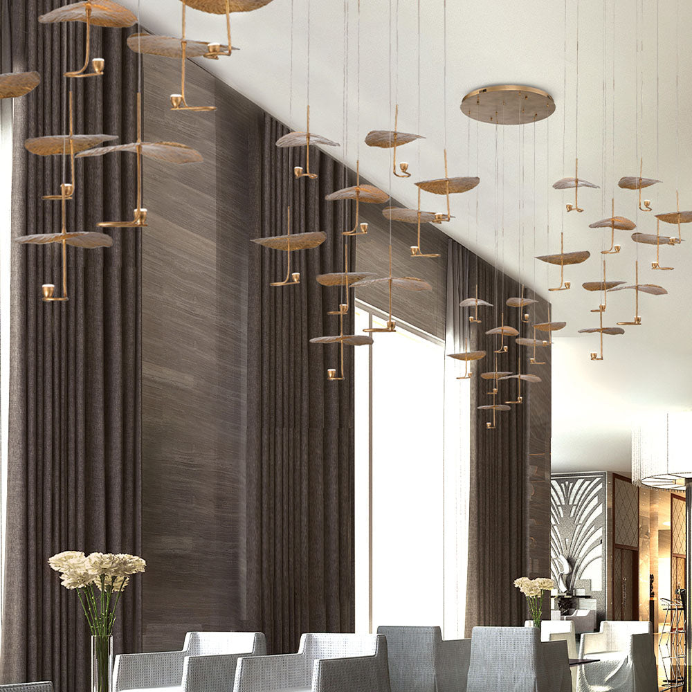 Lagatto Round Chandelier 16-Light - view 8