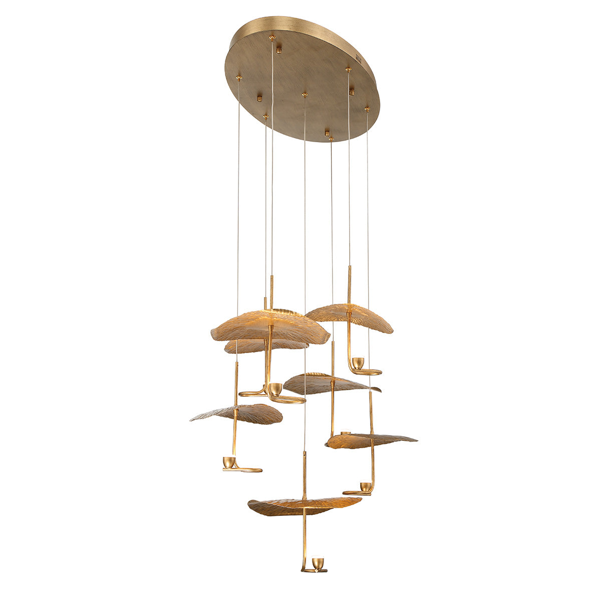 Lagatto Round Chandelier 9-Light - view 3
