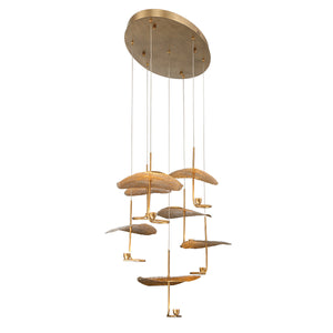 Lagatto Round Chandelier 9-Light - view 3