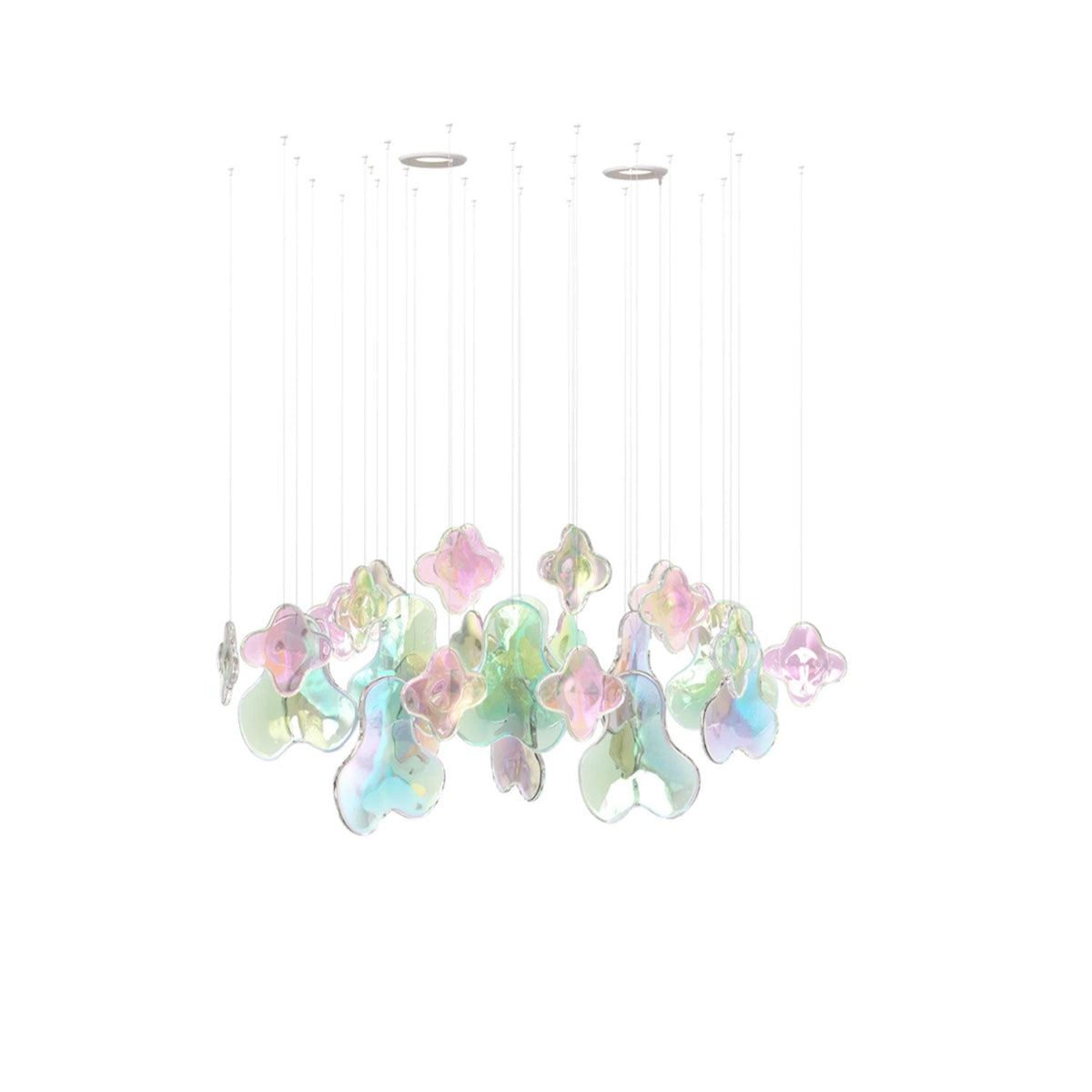 Galaxy Iris Iridescent Blossom Chandelier - view 17