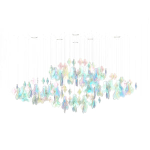 Galaxy Iris Iridescent Blossom Chandelier - view 18