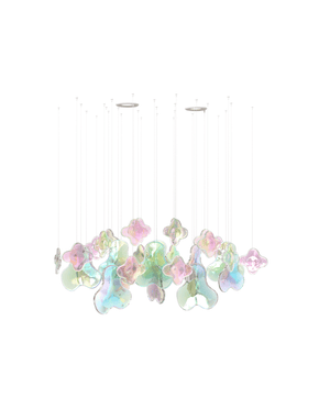 Galaxy Iris Iridescent Blossom Chandelier - view 10