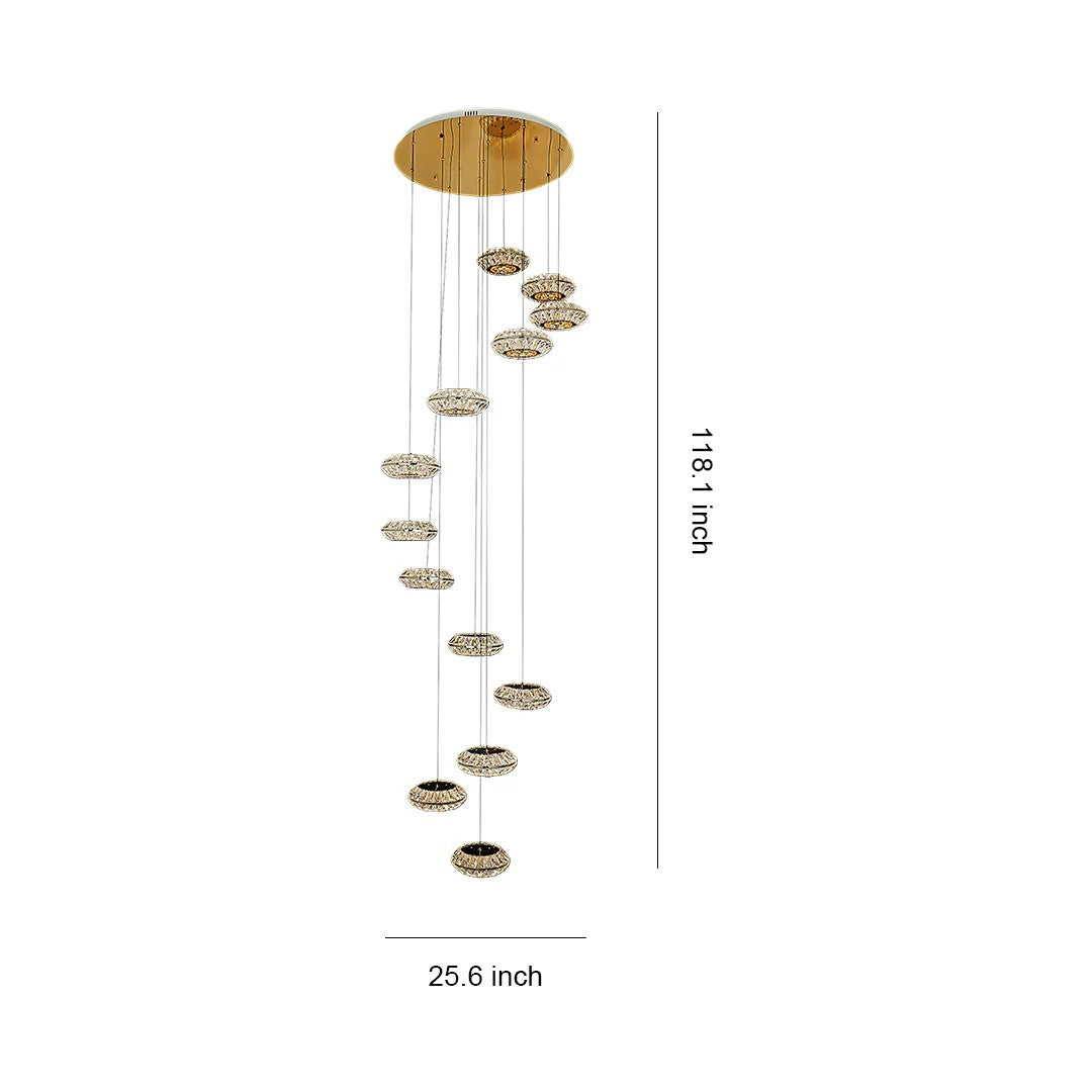 Italian Style Chandeliers Duplex Luxury Ceiling Lights - view 6
