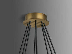Canson Circular Modern Chandelier For Living Room - view 10