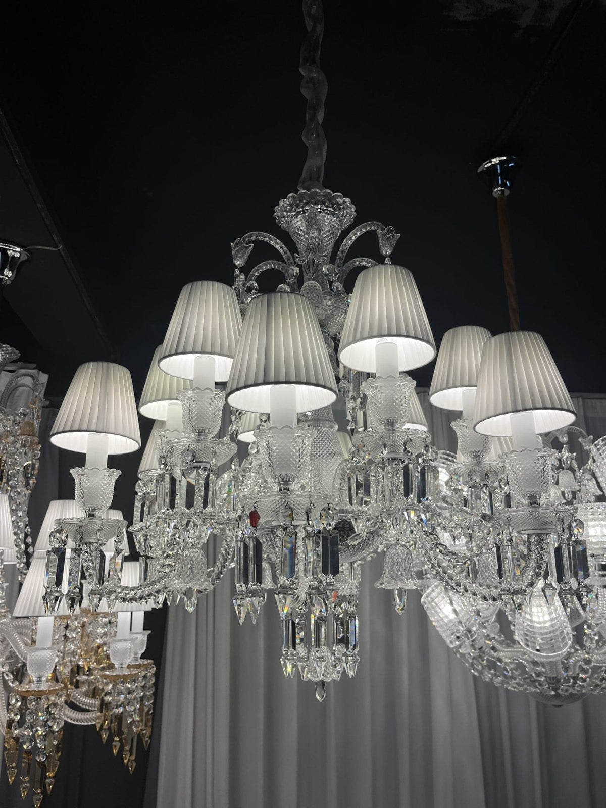 12 Lights Zenith FLOU, JE TE VOIS FLOU CHANDELIER, K9 crystal - view 2