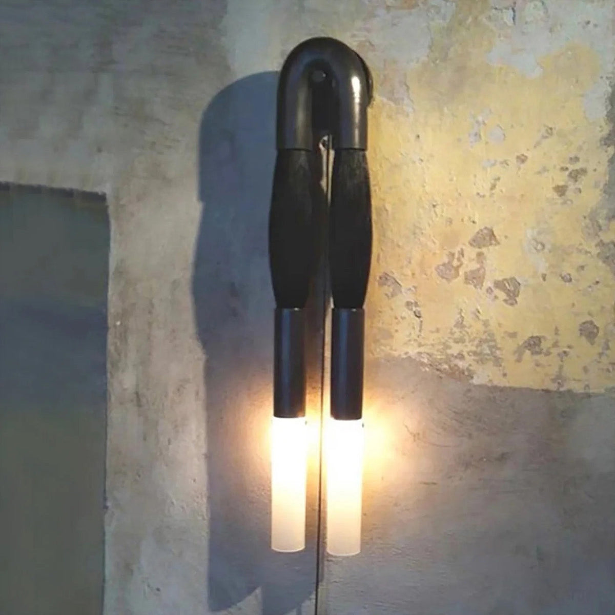 Double Head Antonia Horsehair Sconce, glass wall sconce - view 23