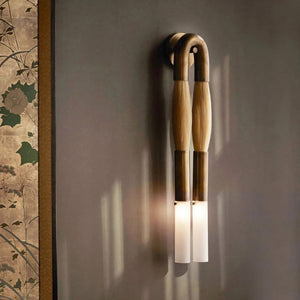 Double Head Antonia Horsehair Sconce, glass wall sconce - view 24